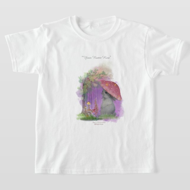 Boganhues "Pipa & Marlow" serie tryck T Shirt (Laydown)