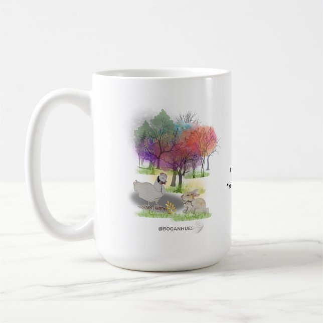 Boganhues Pipa & Marlow Tryck Kaffemugg (Vänster)