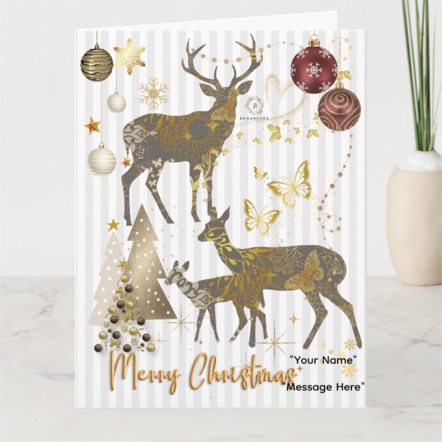 Boganhues Premium-unika utskrifter Kort (Framsida)