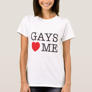 Bögar älskar mig t shirt