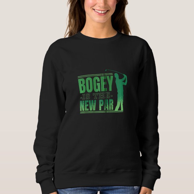 Bogey är New Par Funny Golf Shirt för Golfer B T (Framsida)