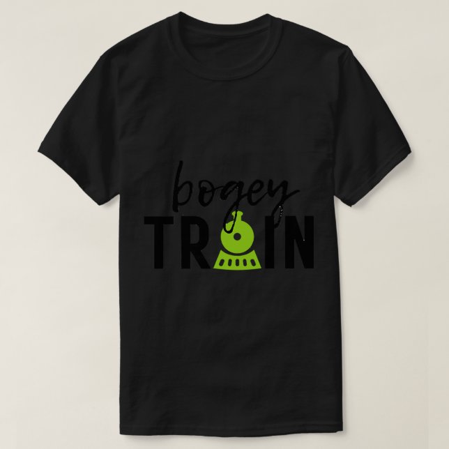 Bogey Tåg Golf T Premium T Shirt (Design framsida)