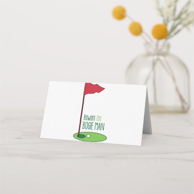 Bogie Man Placeringskort (Framsida)