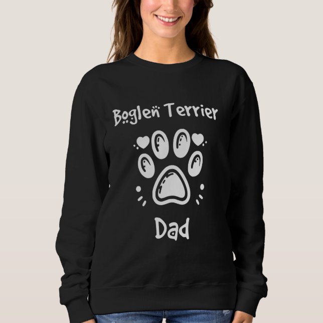 Boglen Terrier Dad Beagle Boston Terrier Mix Dog O T Shirt (Framsida)