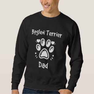 Boglen Terrier Pappa Beagle Boston Terrier Mix Hun Lång Ärmad Tröja