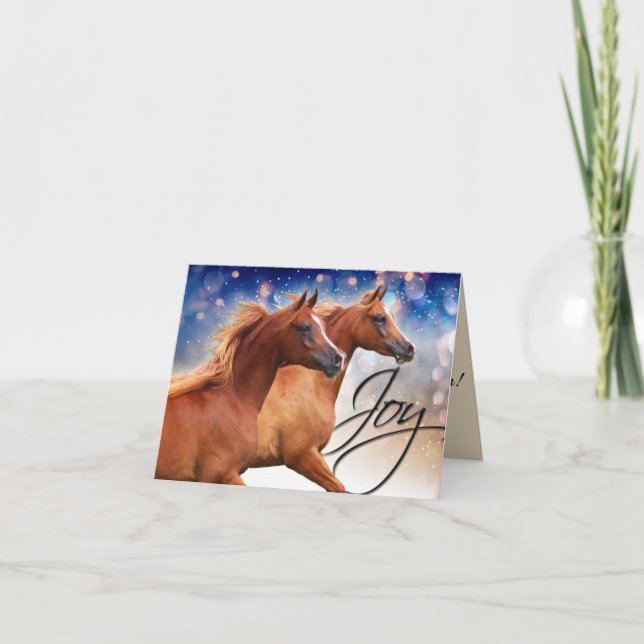 BOGO Colts julkort Helgkort (Framsida)