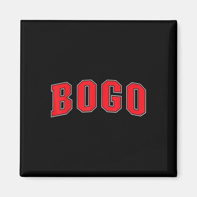 Bogo Filippinerna Souvenirs Filipinos Bogo Magnet (Framsidan)