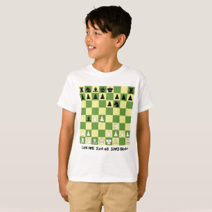 Bogo-Indian Defence Chess Öppings Shirt Chess Gif T Shirt
