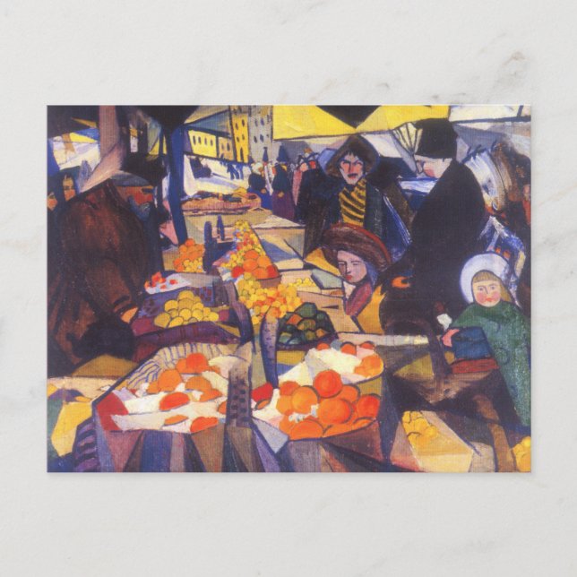 Bogomazov - Sennoy Market, Kiev,  Vykort (Framsida)