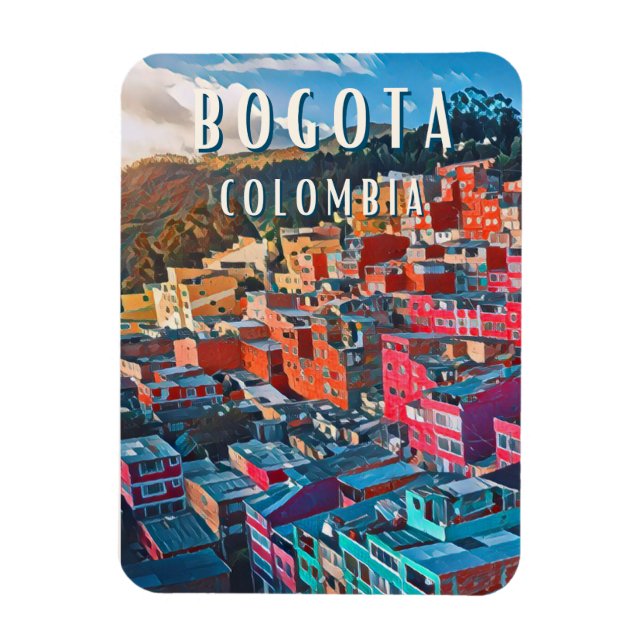 Bogota : Capitale vibrante de la Colombie Magnet (Vertikal)