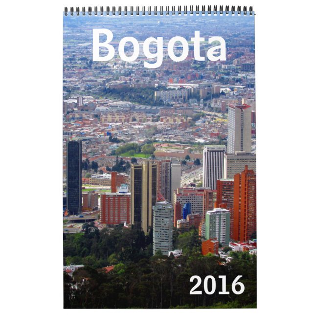 bogota colombia 2016 kalender (Omslag)
