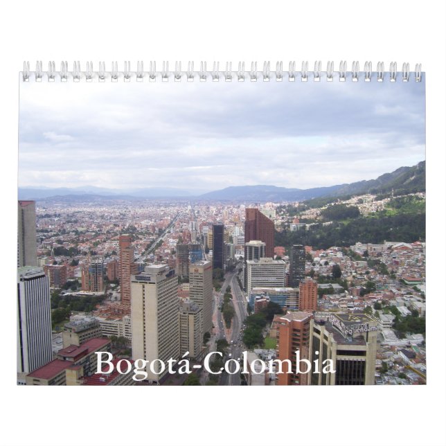 Bogotá-Colombia Calendar Kalender (Omslag)