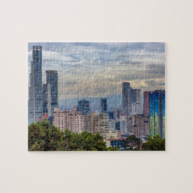 Bogotá, Colombia City Skyline Pussel (Horisontell)