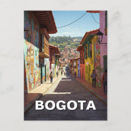 Bogota Colombia La Candelaria Bogotá Vykort