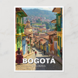 Bogota Colombia La Candelaria Vykort