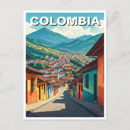 Bogota Colombia La Candelaria Vykort