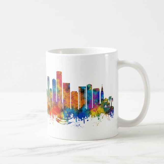 Bogota Colombia Skyline Kaffemugg (Höger)