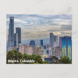 Bogotá, Colombia Skyline Vykort