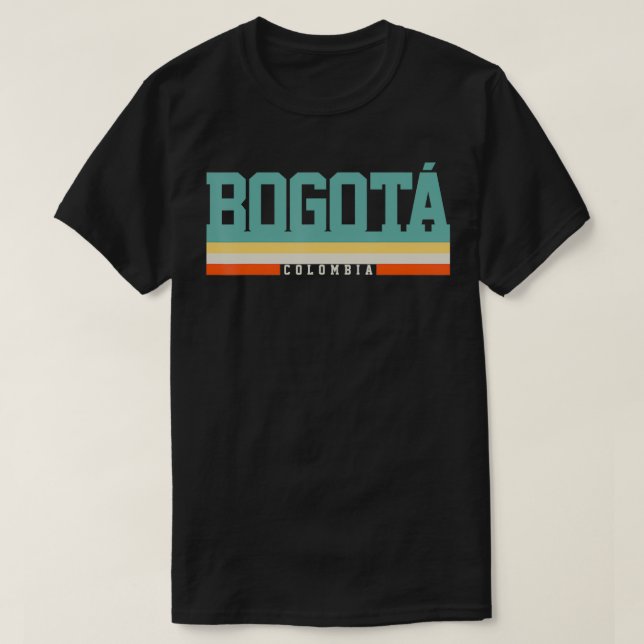 Bogota Columbia T Shirt (Design framsida)