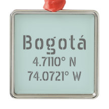 Bogotá Latitude- och longitudkoordinater