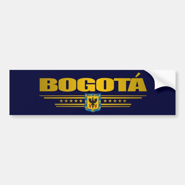"Bogota-Pridet" Bildekal (Framsidan)