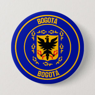 Bogotá Round Emblem Knapp