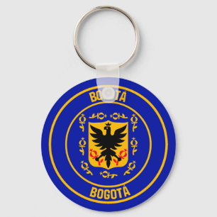 Bogotá Round Emblem Nyckelring