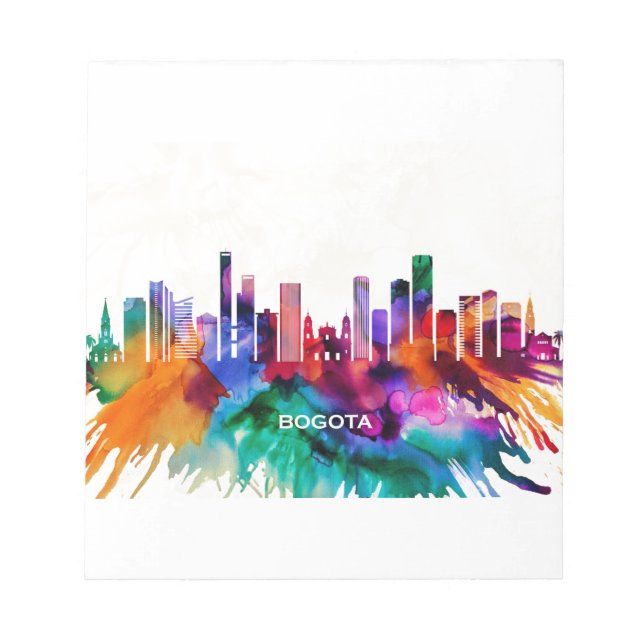 Bogota Skyline Anteckningsblock (Framsida)