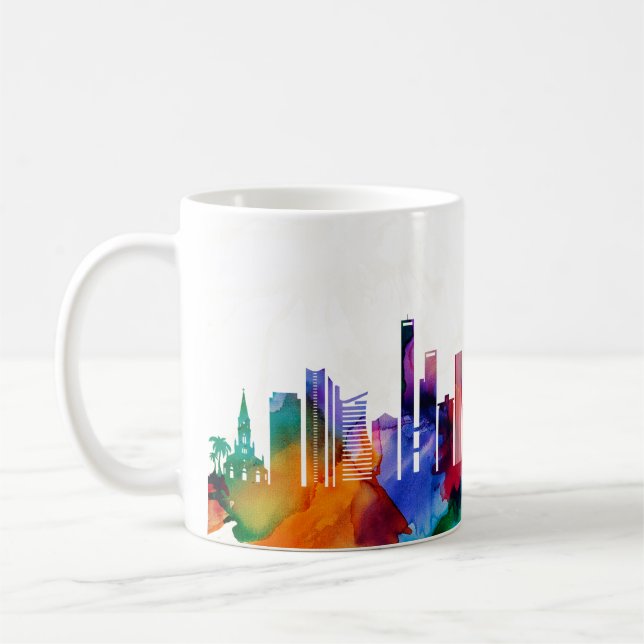 Bogota Skyline Kaffemugg (Vänster)