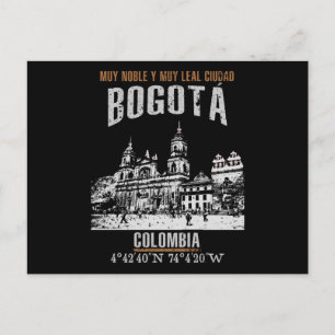 Bogotá Vykort