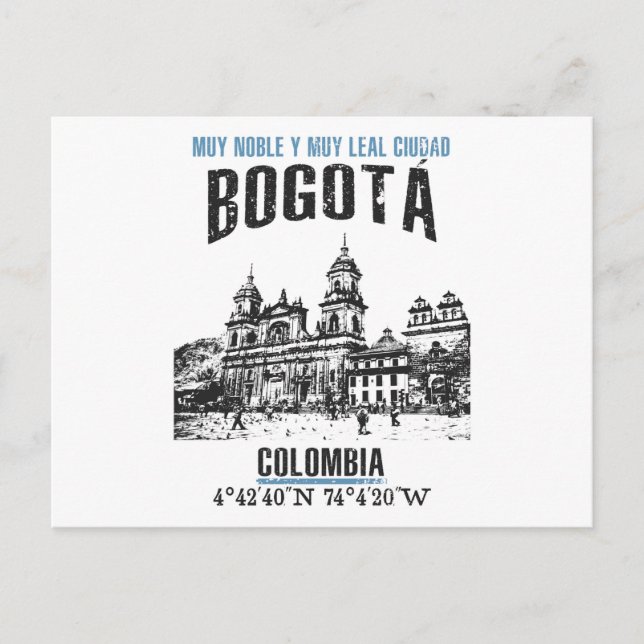 Bogotá Vykort (Framsida)