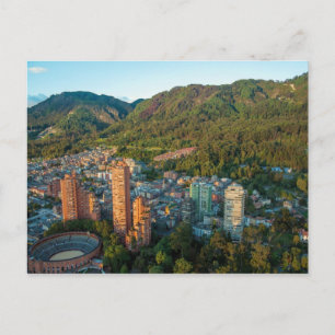 Bogotá y las montañas de los Andes Vykort
