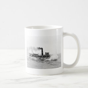 Bogserbåt William Sprague, sena 1800s Kaffemugg