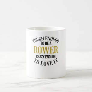 Bogserbåtar för roddbesättning kaffemugg