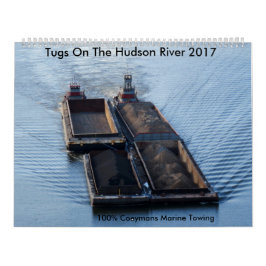 Bogserbåtar på den Hudson River Coeymans flottan Kalender