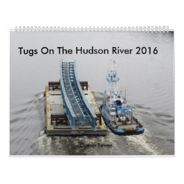 Bogserbåtar på Hudsonet River 2016 Kalender