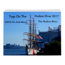 Bogserbåtar på Hudsonet River 2017 Kalender