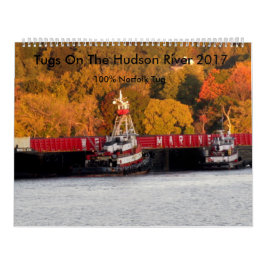 Bogserbåtar på Hudsonet River 2017 Kalender