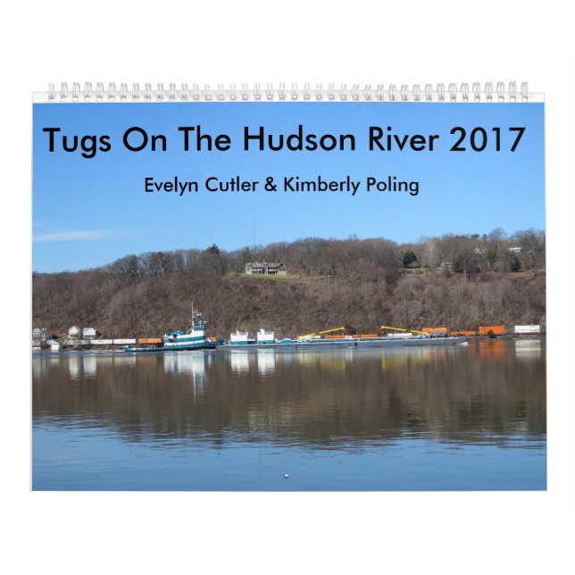 Bogserbåtar på Hudsonet River 2017 Kalender (Omslag)