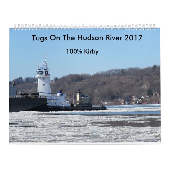 Bogserbåtar på Hudsonet River 2017 Kalender (Omslag)