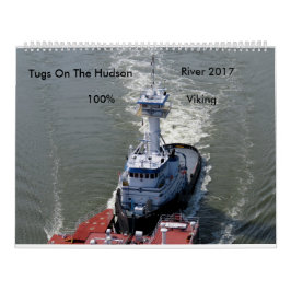Bogserbåtar på Hudsonet River 2017 Kalender