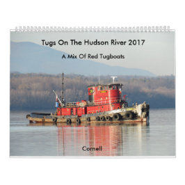 Bogserbåtar på Hudsonet River 2017 Kalender