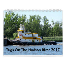 Bogserbåtar på Hudsonet River 2017 Kalender