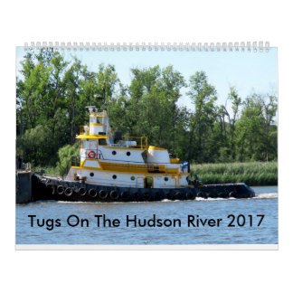 Bogserbåtar på Hudsonet River 2017 Kalender