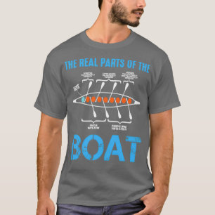 Bogserbåten Gift för rower canoe kayak Vatten spor T Shirt