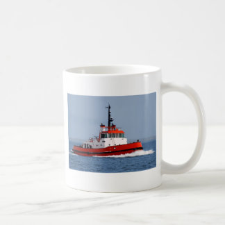 Bogserbåten på rusar kaffemugg