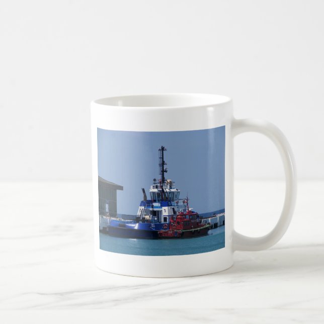 Bogserbåtfartyg och pilot- fartyg kaffemugg (Höger)