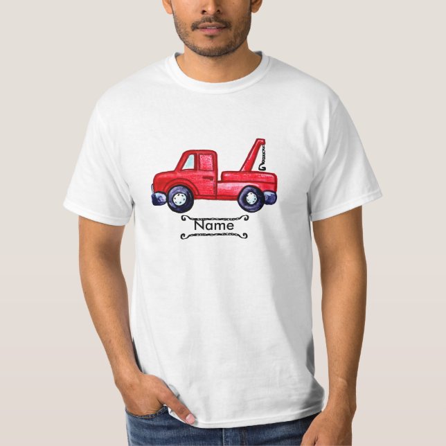 Bogserbil  tee shirt (Framsida)
