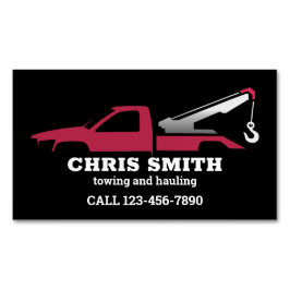 Bogseringstjänst Magnetiska Visitkort