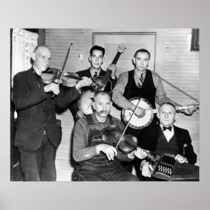 Bogtrotters musikband, 1937 poster
